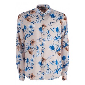 Camisa Yes Zee slim fit floral