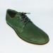 Zapatos elegantes hombre Cetti en piel troquelada color verde kaki