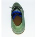 Zapatos elegantes hombre Cetti en piel troquelada color verde kaki